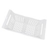 Freezer Basket Expandable Freezer Storage Basket Plastic Strong Load Bearing