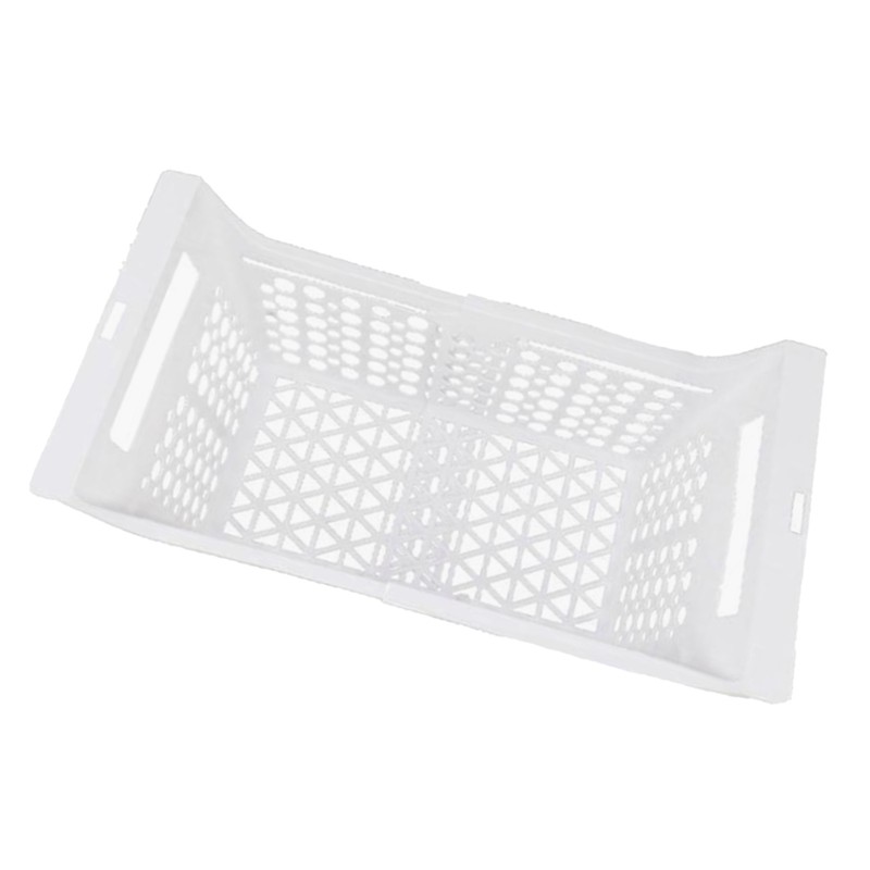 Freezer Basket Expandable Freezer Storage Basket Plastic Strong Load Bearing
