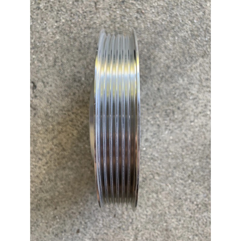 Gruppe-S Silver Crank Pulley 03-06 Mitsubishi Lancer Evolution EVO VIII