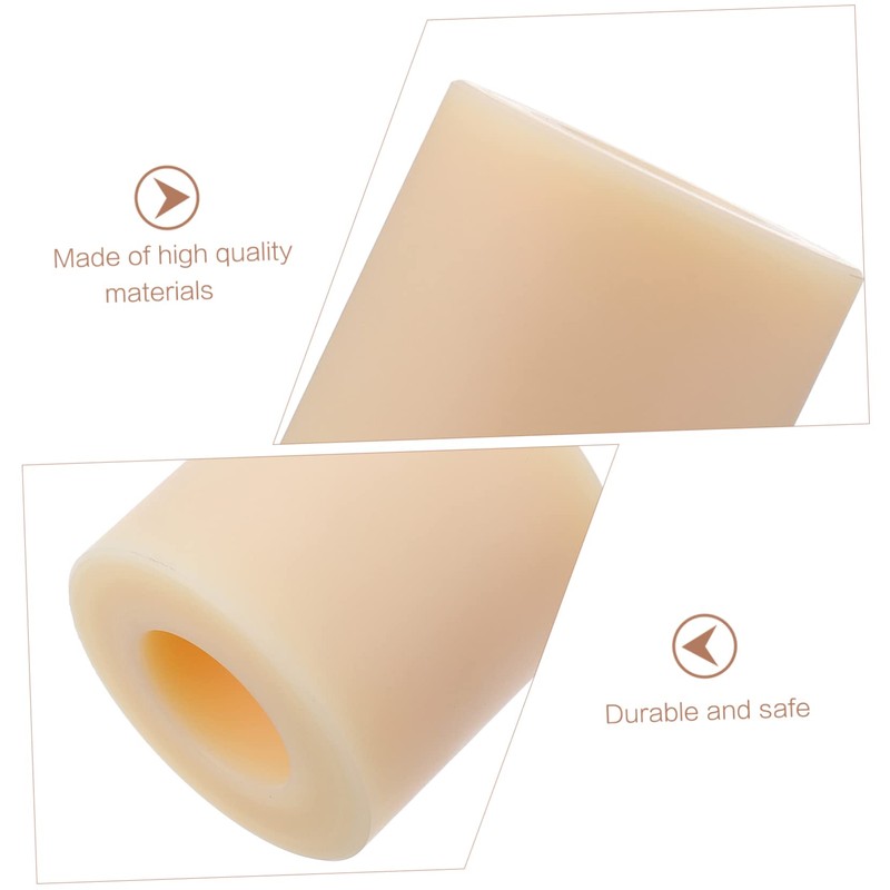 Operitacx Nylon Bushing Gasket Round Hole Insulator Nylon Washer Insulated