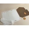 Brown Envelopes with Gold Wax Seals sticker 2pcs and 4
