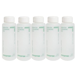 Innisfree Green Tea Hyaluronic Acid Skin 170ml 5 packs / 이니스프리 그린티 히알루론산 스킨 170ml 5개