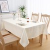 smiry Washable Tablecloth, Ornaments, Rectangular, 130 x 200 cm, Damask
