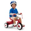 Radio Flyer Toddler Kids Tricycle, Folding Trike with Storage Bin,