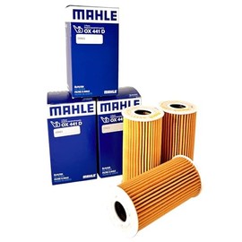 MAHLE Oil Filter, Oil Element, Nissan, Xtrail, Diesel Model LDA-DNT31 O9601 x 3 Pieces, Genuine Filter Manufacturer