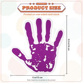 Tenare 72 Pcs Handprint Cutouts Hand Accents Wall Decor Name Tags Classroom Door Bulletin Board Schools Daycare Bedrooms Decorations