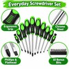 21-Piece Magnetic Screwdriver Tool Set – Multi-Bit Repair Kit with