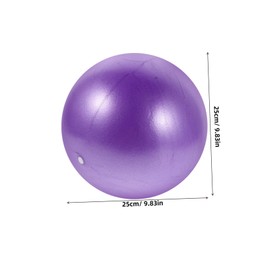VICASKY 2pcs Mini Exercise Balls Thickened Yoga Balls for Strength Balance Flexibility Compact Portable Fitness Accessory for Home Gym Rehabilitation