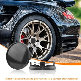 GTownWorks for BBS Wheel Center Caps 70.6mm(2.78in) 09.24.467 09.24.467 09.24.486 09.24.494 56.24.120 09.24.471 09.24.510 Black (Snap-in Diameter: 2.39in) Set 4pcs