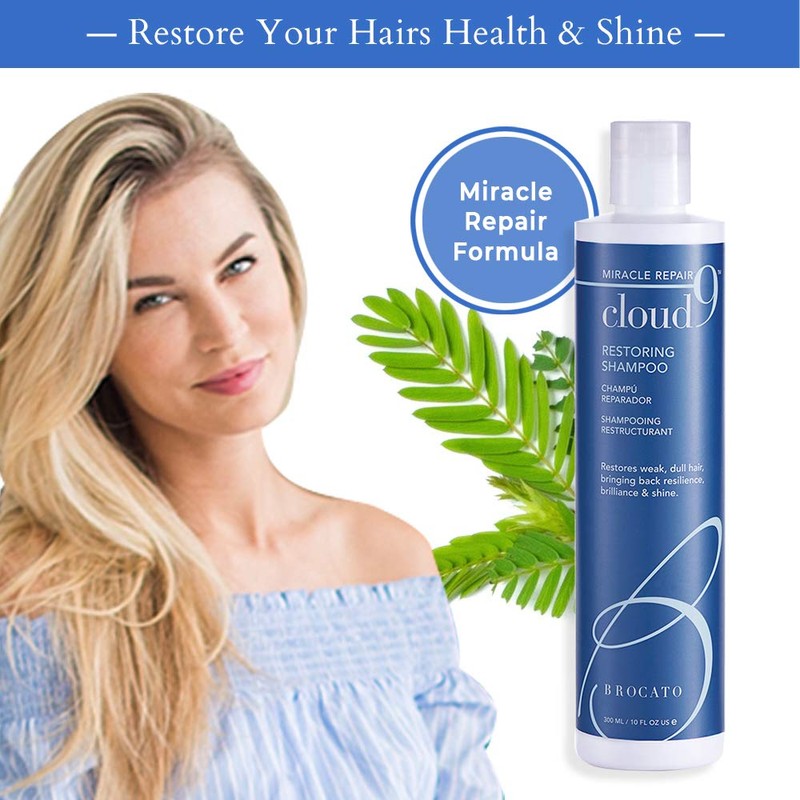 Brocato Cloud 9 Restoring Shampoo, 3 Fl Oz | Miracle