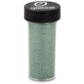 GLITTIES - Honeydew Jewel - Cosmetic Grade Fine (.008") Loose Glitter Powder Safe for Skin! Perfect for Makeup, Body Tattoos, Face, Hair, Lips, Soap, Lotion, Nail Art - (30 Gram Jar)