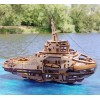 UGEARS Tugboat Ugears 3D Mechanical Wooden Model DIY 3D Brainteaser
