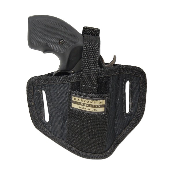 Barsony 6 Position Ambidextrous Concealment Pancake Holster for Ruger LCR 357