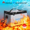 NAIBAOSD Fireproof Explosionproof Lipo Battery Bag for Lipo Battery Storage