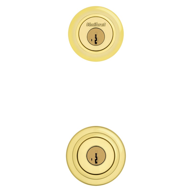 Kwikset 690 Tylo Entry Knob and Single Cylinder Deadbolt Combo