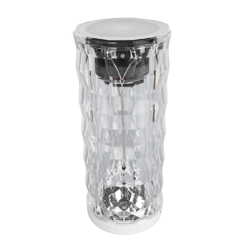 Portable Bluetooth Speaker with Touch Control Colorful Light 3D Surrounding