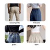 2 Sets 1.2M Strong Elastic Band Sweatpants Waist Drawstring Strap