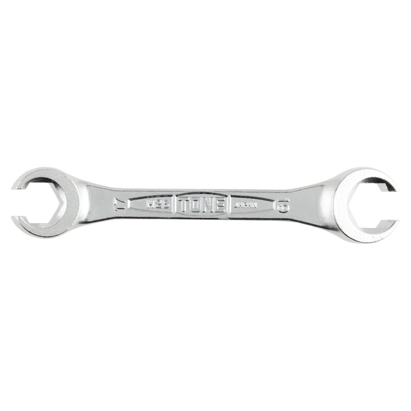Tone Flare Nut Wrench (15°) M26-1719 Double Side Width 0.7