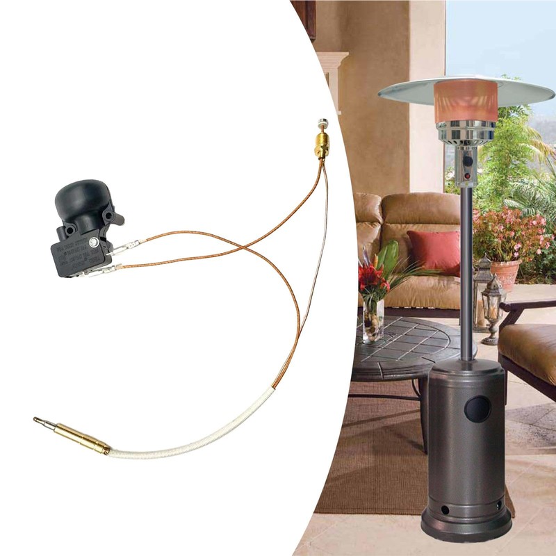 Generic Thermocouple Tilt Switch with M8 End Connection Nut Gas
