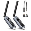 VENTION Wireless HDMI Transmitter and Receiver 656FT with LED Screen,