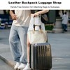 NIIIYTYB 4Pcs Backpack Luggage Strap for Carry On Bag Trolley
