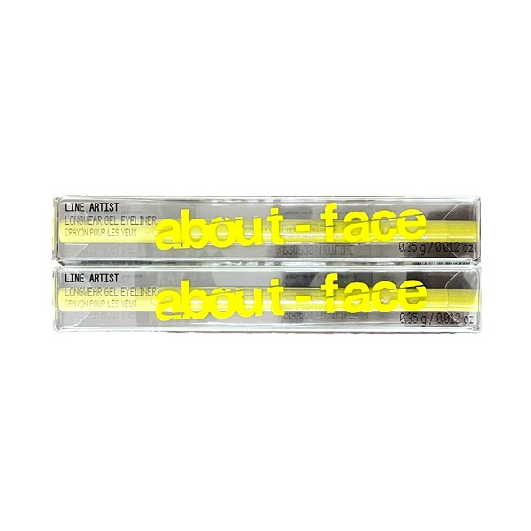 About Face 2x ABOUT FACE LINE ARTIST LONGWEAR GEL EYELINER