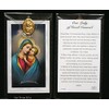 Our Lady of Good Counsel ~ Prayer Card and Medal