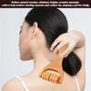 2 Pcs Wooden Smooth Massage Roller, Durable Wood Therapy Massage