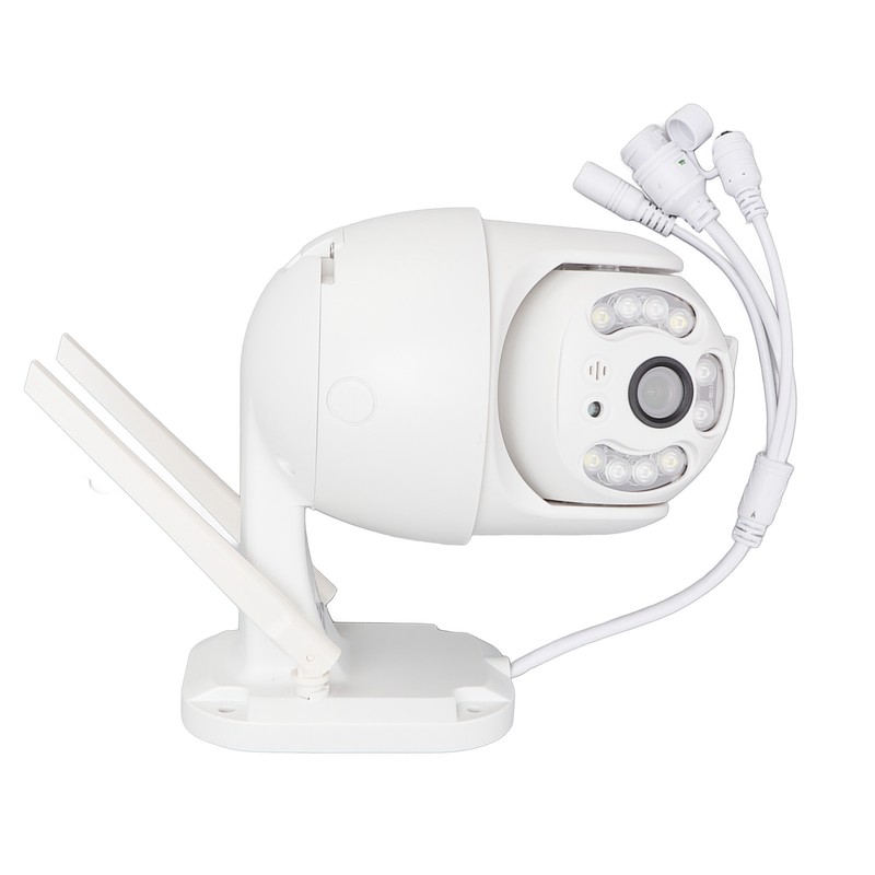 Wireless Webcam Dual Light 3MP IP66 360 Degree Rotation Wall
