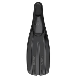 Seac Fuga Full Foot Fins - Black, 40