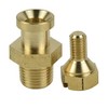 Arctic Hayes 664040 Pressure Test Nipples 3-Piece Set, Gold