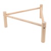 Chicken Perch Stable Triangular Wooden Chick Training Perch Toy Interactive