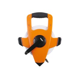 Keson OTRS18300 Fiberglass Measuring Tape with Hook, Speed Rewind (Graduations: ft., in. 1/8), 300-Foot