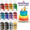 U.S. Cake Supply Airbrush Cake Color Set - The 12