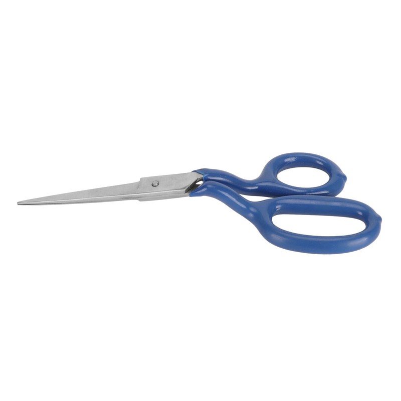 Carpet Scissors Blue 7.1in Stainless Steel Blade Ergonomic Curved Handle