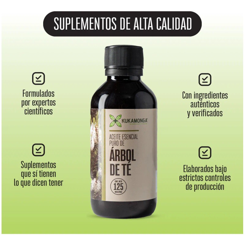 Kit de 3 Frascos de Aceite Esencial de Árbol de