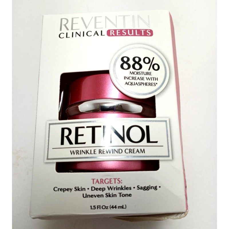 Reventin Clinical Results Retinol Wrinkle Rewind Cream 1.5 Fl Oz