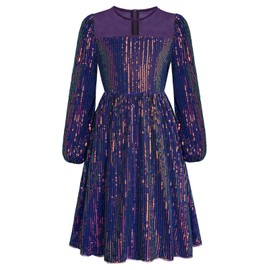 Danna Belle Kids Girls Dress Sequin Formal Pageant Party Princess Prom Dress First Communion Dress for Girls