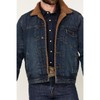 Blue Ranchwear Men's Clay Sherpa Lined Denim Jacket - BRFA24O11-IND