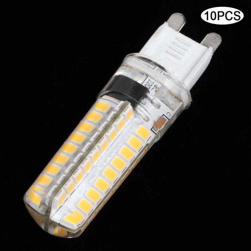 10Pcs G901052 1.5W Mini Silicone Bi‑Pin LED Light Bulb Kit