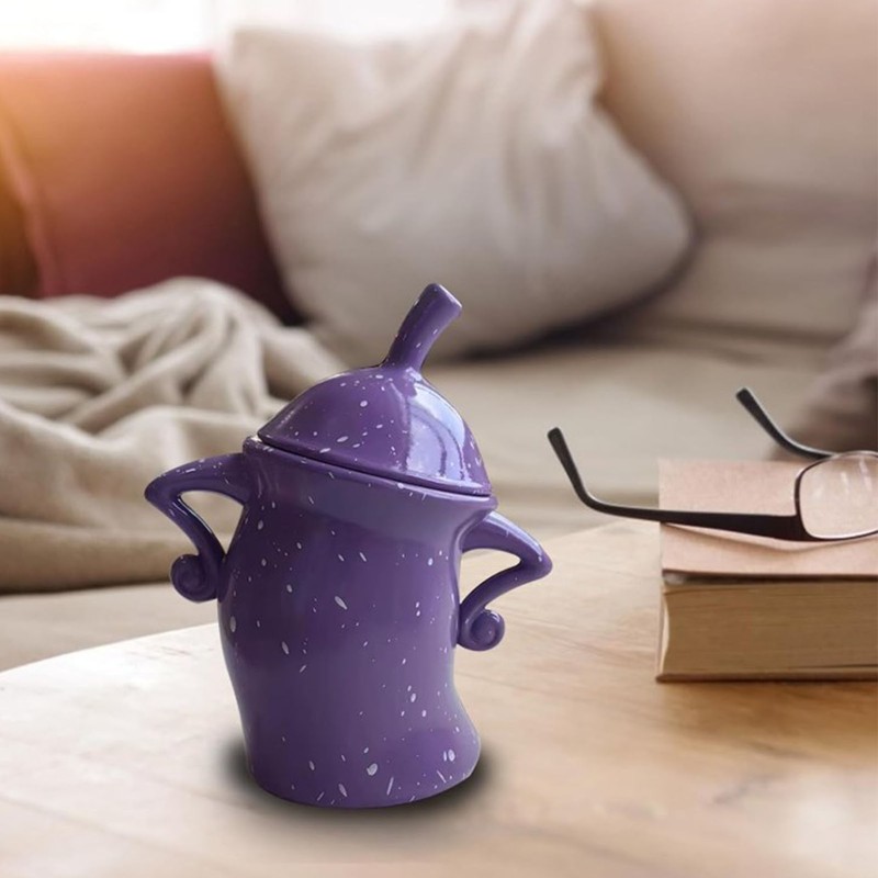Storage Canister Resin Multifunctional Stylish Food Storage Jar Home Decoration