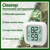 Oasirep Reptile Thermometer and Hygrometer – Fast Accurate LCD Digital