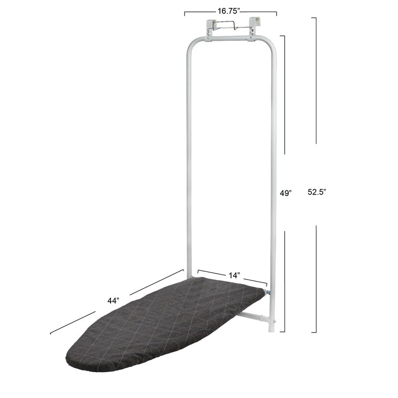 Household Essentials Over The Door Ironing Board, Perfect for Dorms
