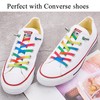 AOLLRUIRLL Elastic No Tie Shoe Laces One Size Fits All,