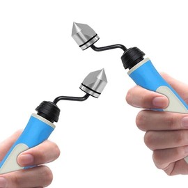Deburring Countersink Tool Set, Lirioden Great Burr Remover Hand Tool for Aluminum, Copper, Steel, Plastic & Wood-NG1000-BC1651