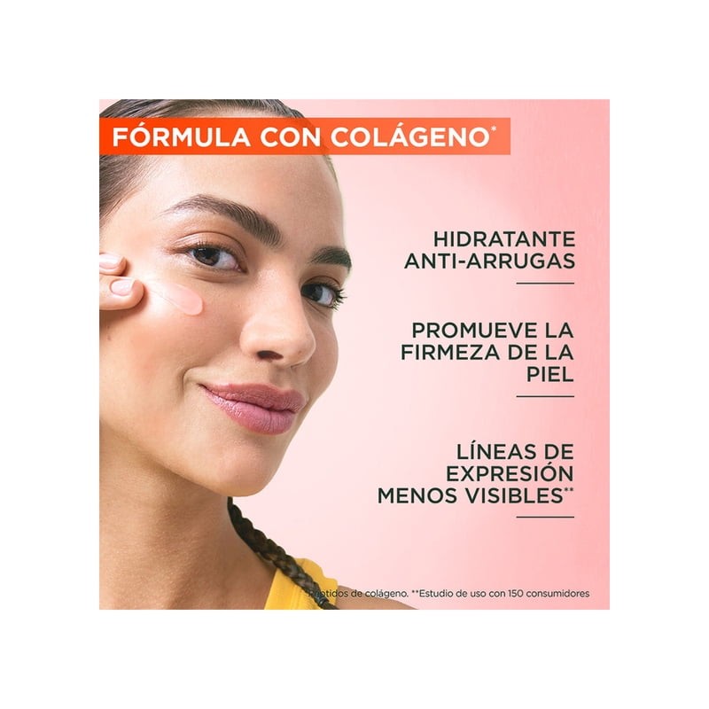 Hidratante Garnier Toque Seco Antiarrugas con Colágeno 85g