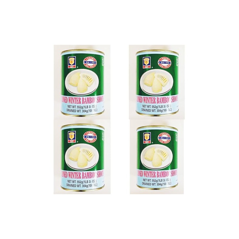 Canned Winter Bamboo Shoots, 1 lb 3 oz, 552g Net