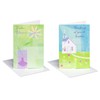 American Greetings Easter Cards with Envelopes, Church and Flower (6-Count)