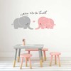 Elephant Wall Decal Nursery Wall Stickers Baby Kids Room Wall