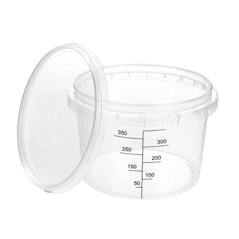 MiG Plastic Containers, Plastic Containers, Storage Box with Lid for